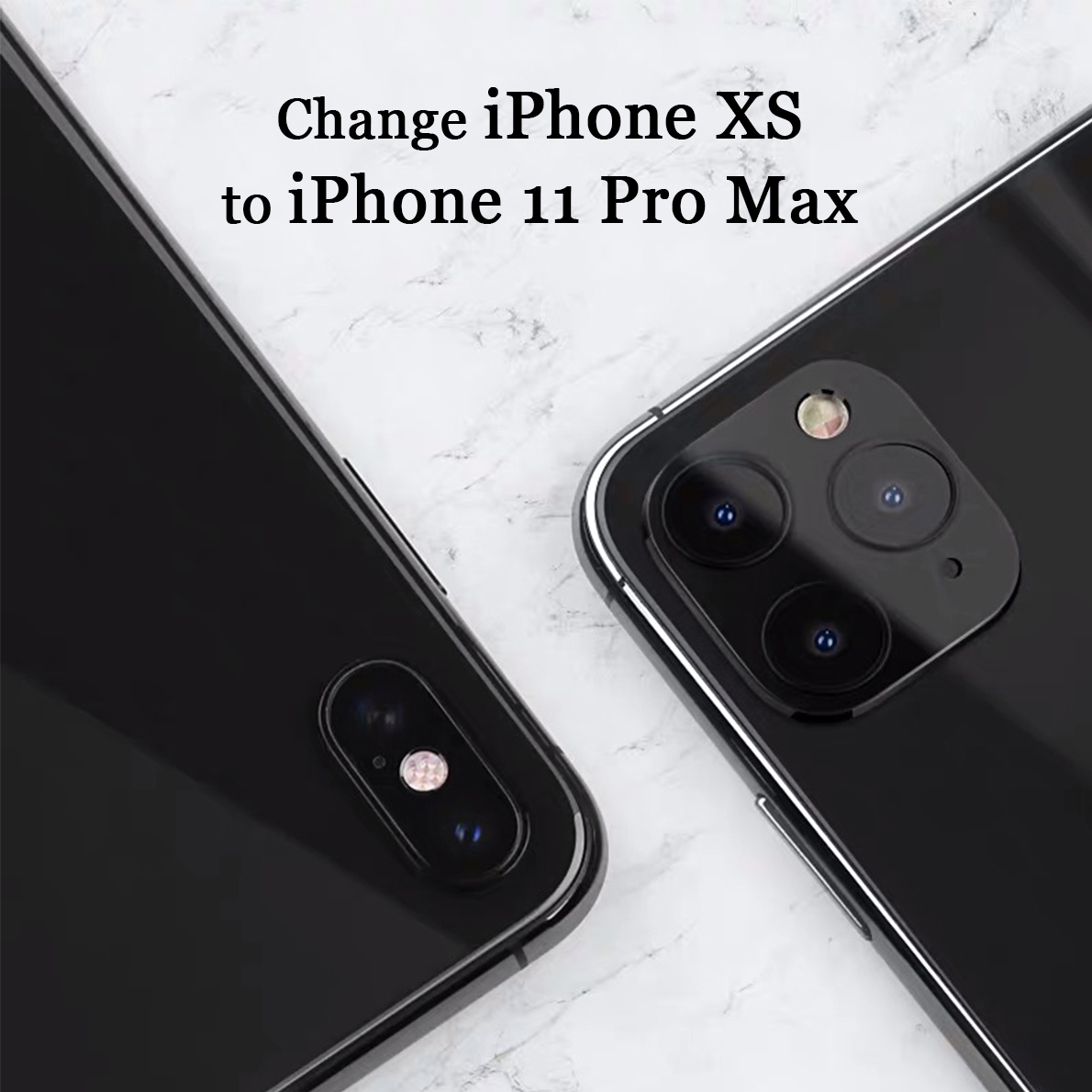 Bakeey-Converted-Change-iPhone-XS-to-iphone-11-Pro-Max-Second-Change-Metal--Tempered-Glass-2-in-1-An-1587795-1
